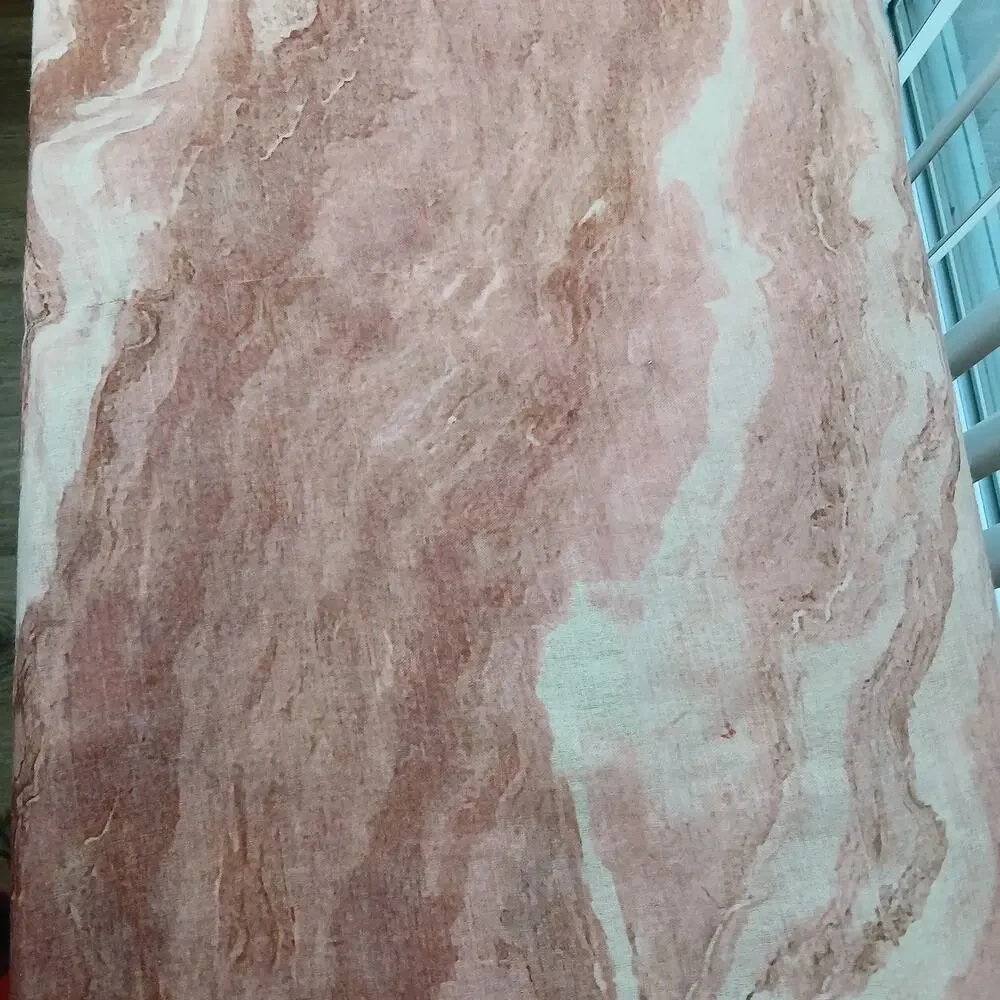 Mauve pink watercolor chiffon scarf 6ft long 72